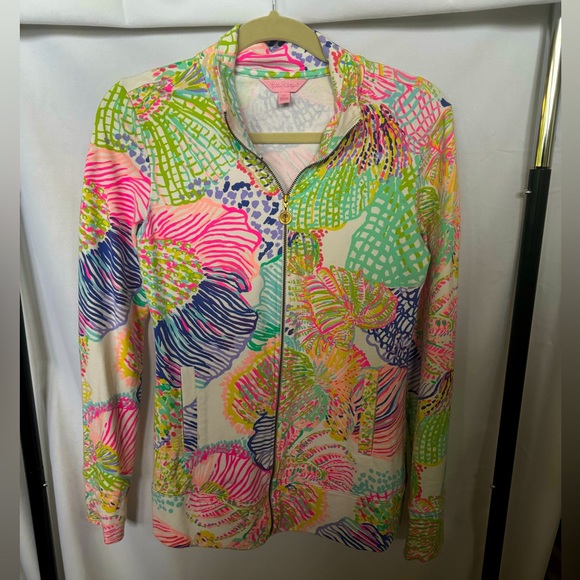 Multicolored athletic jacket - Picture 1 of 2